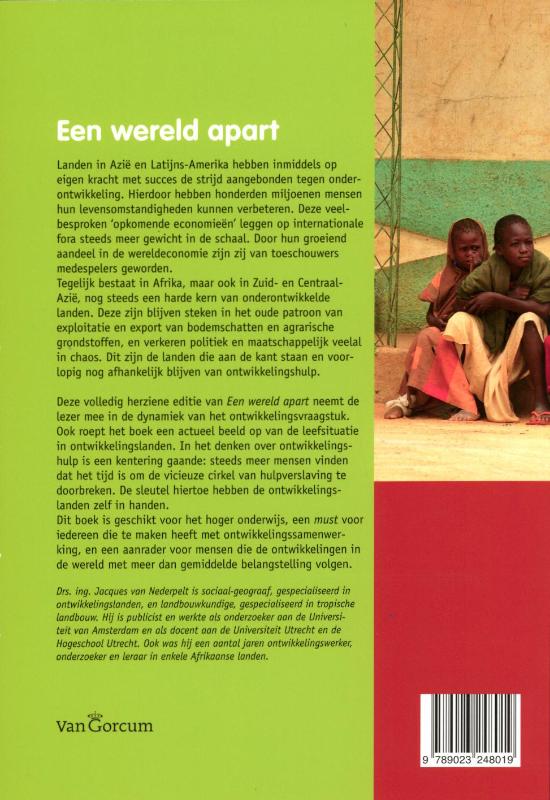 Achterkant van Een wereld apart