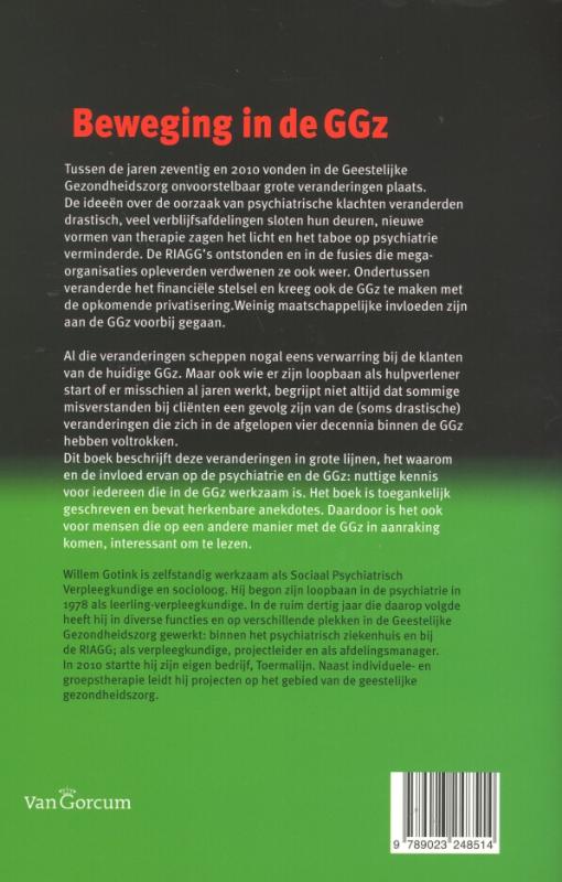 Achterkant van Beweging in de GGz