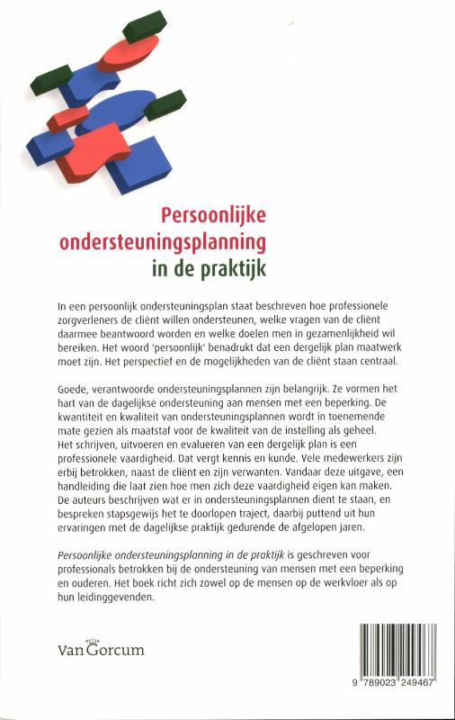 Achterkant van Persoonlijke ondersteuningsplanning in de praktijk
