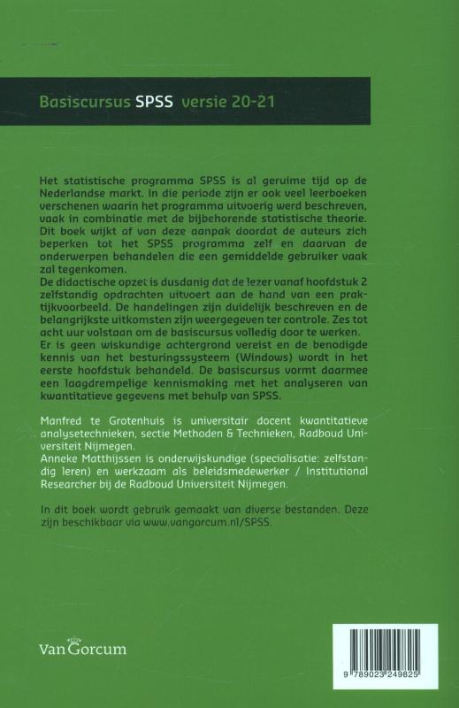 Achterkant van versie 20-21