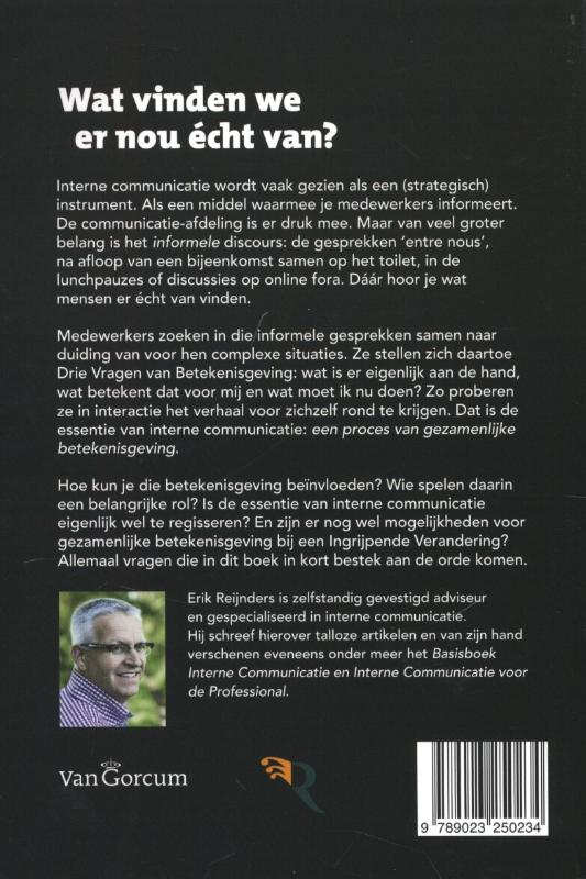 Achterkant van Wat vinden we er nou echt van