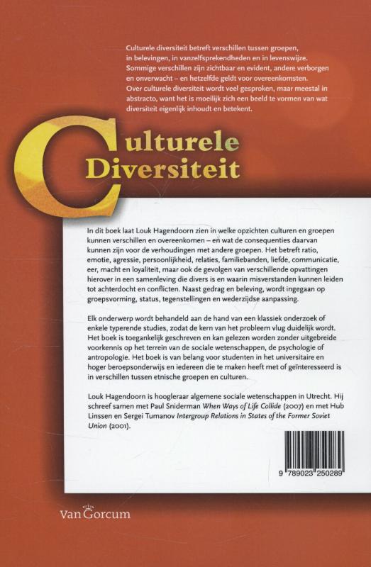Achterkant van Culturele diversiteit