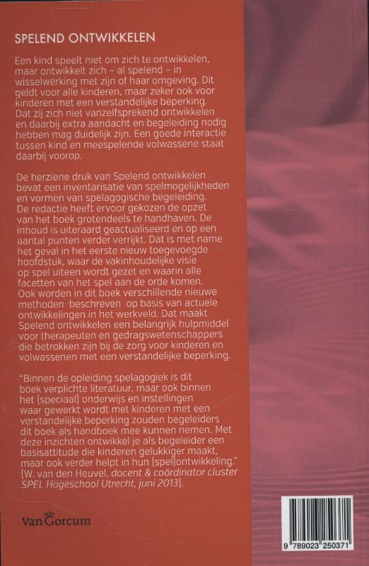 Achterkant van Spelend ontwikkelen
