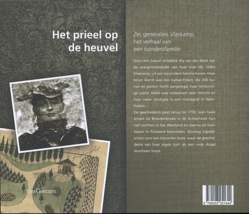 Achterkant van Het prieel op de heuvel