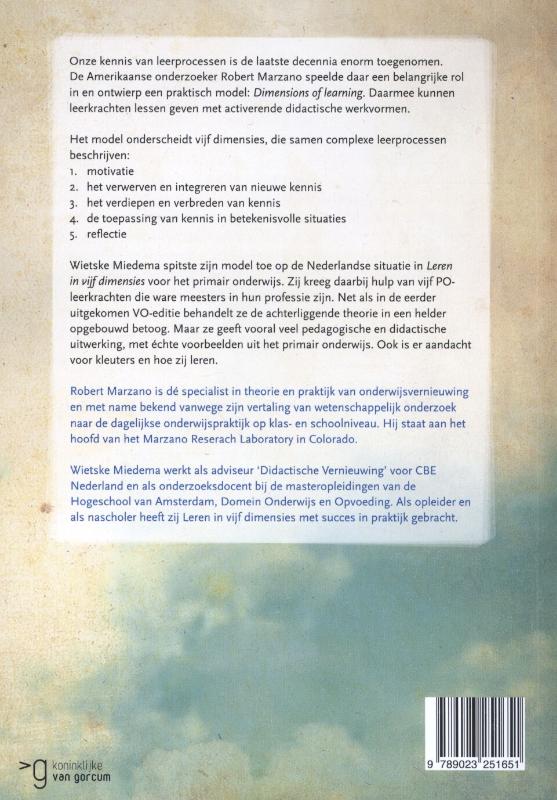 Achterkant van Leren in 5 dimensies