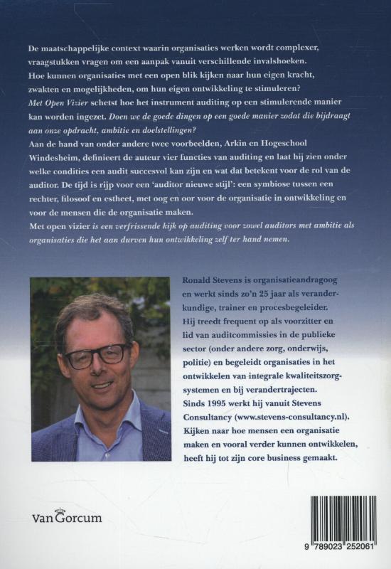 Achterkant van Met open vizier