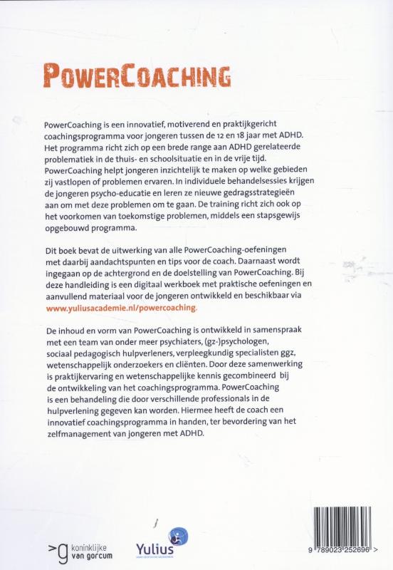 Achterkant van PowerCoaching