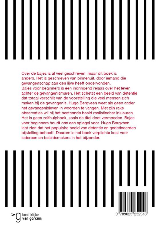 Achterkant van Bajes voor beginners