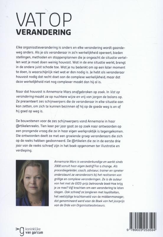 Achterkant van Vat op verandering