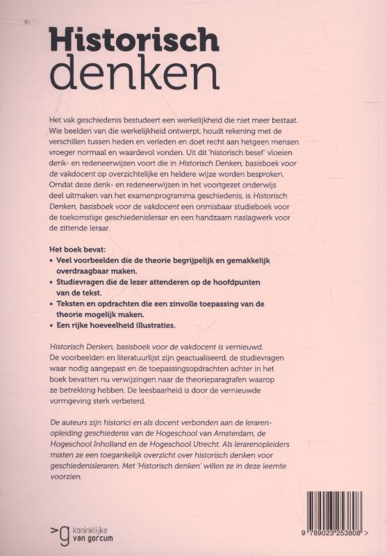 Achterkant van Historisch denken