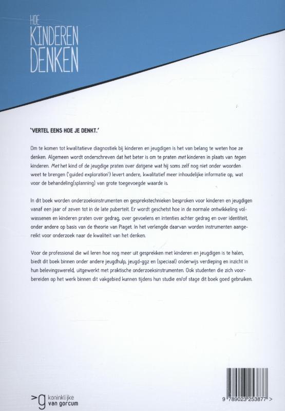 Achterkant van Hoe kinderen denken
