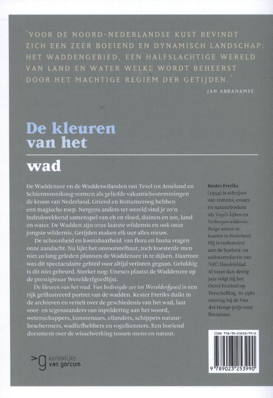 Achterkant van De kleuren van het wad