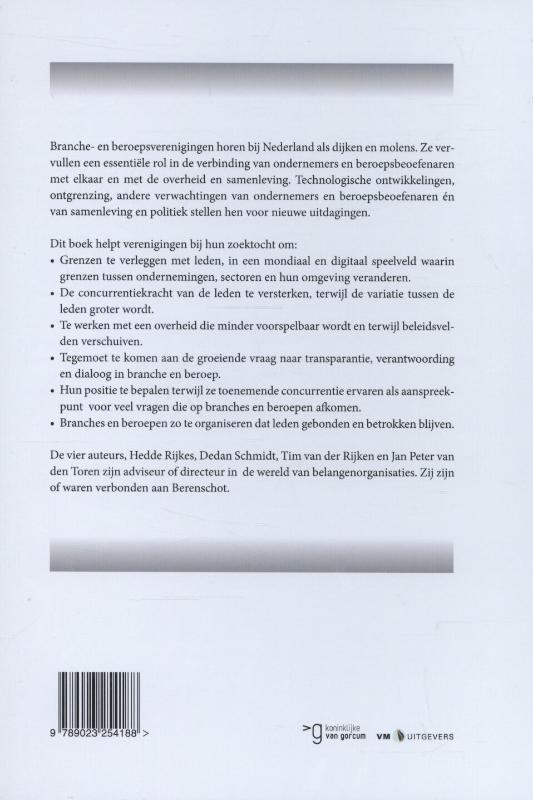 Achterkant van Grensverleggende brancheorganisaties