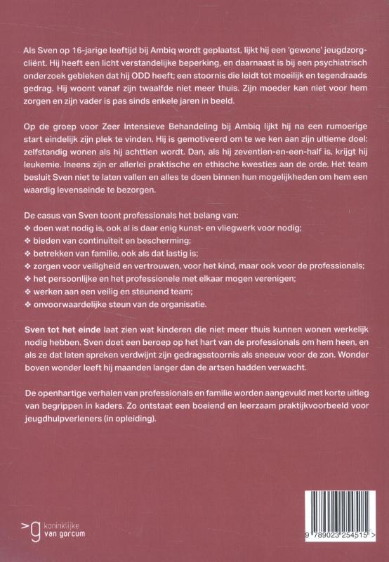 Achterkant van Sven tot het einde
