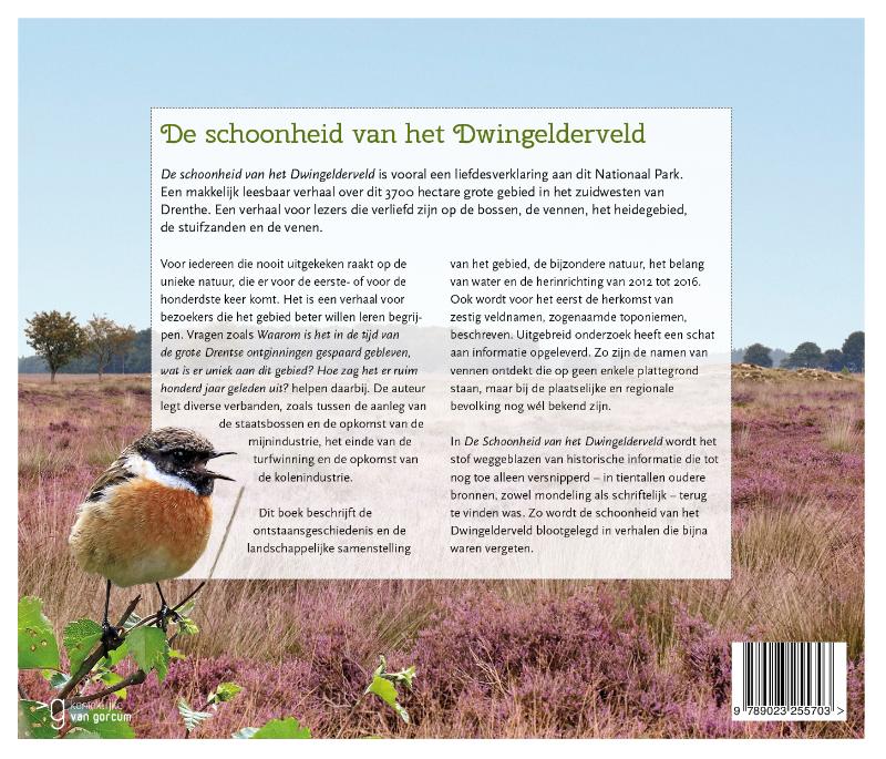 Achterkant van De schoonheid van het Dwingelderveld