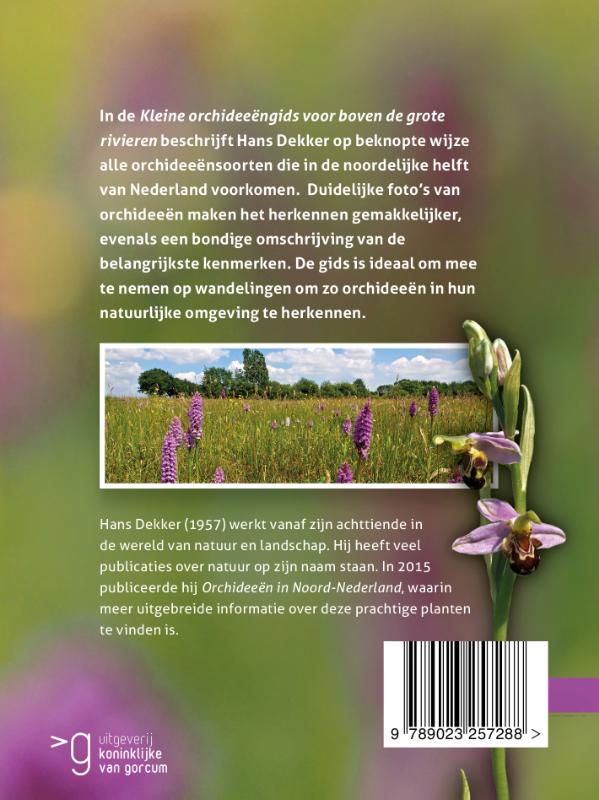Achterkant van Kleine orchideeëngids voor boven de grote rivieren