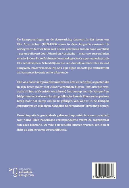 Achterkant van Tussen Aduard en Auschwitz