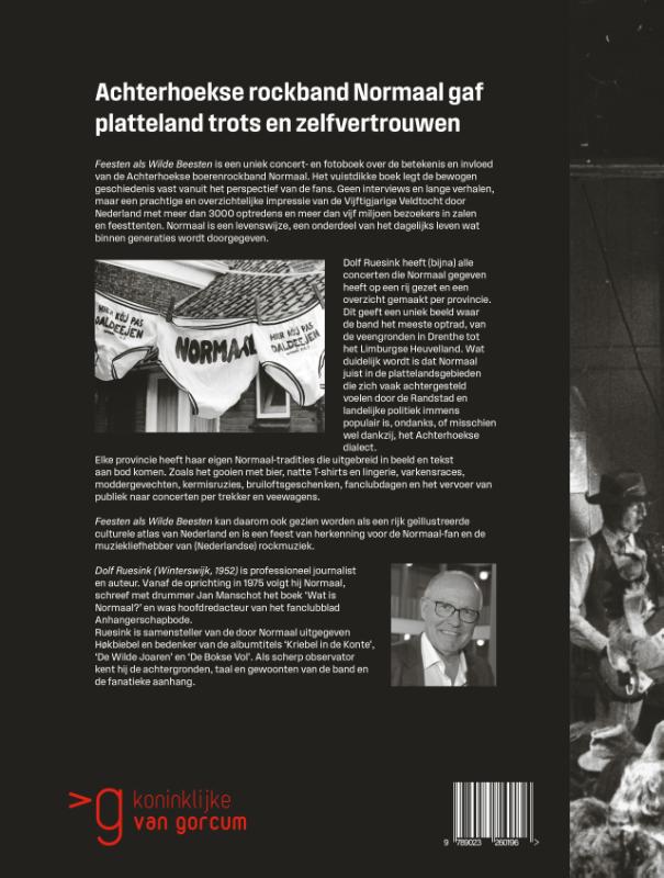 Achterkant van Feesten als wilde beesten