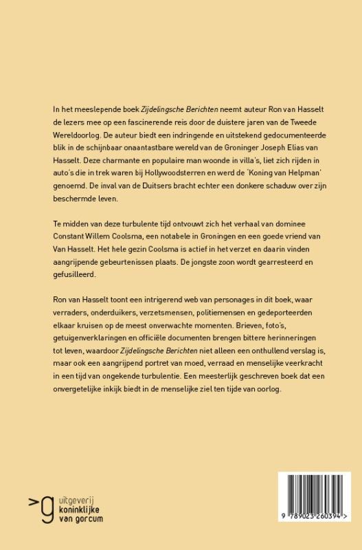 Achterkant van Zijdelingsche berichten