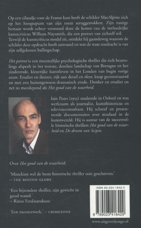 Achterkant van Het portret