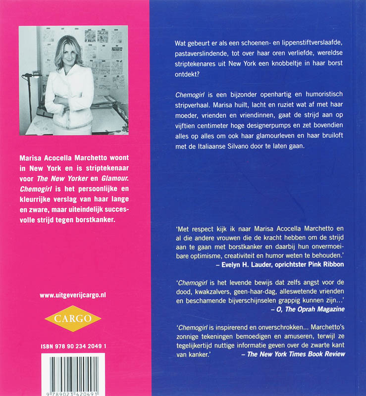 Achterkant van Chemogirl