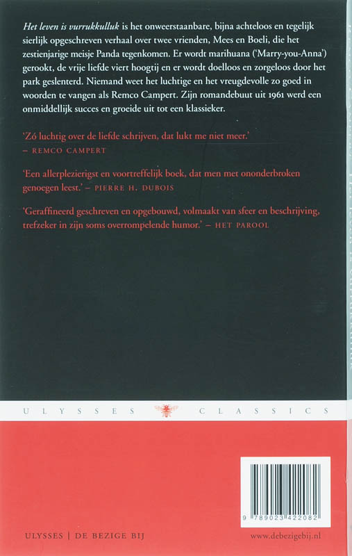 Achterkant van Het leven is vurrukkulluk