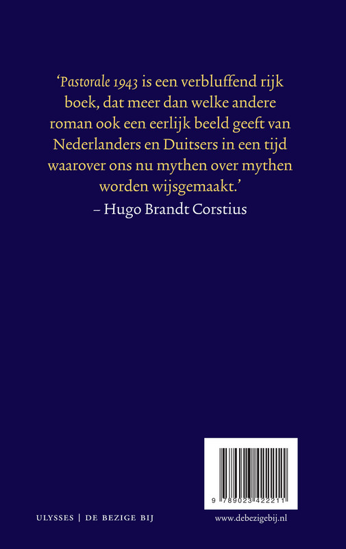 Achterkant van Pastorale 1943
