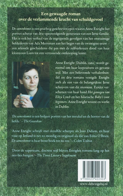 Achterkant van De samenkomst