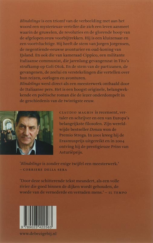 Achterkant van Blindelings