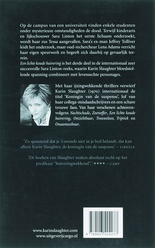 Achterkant van Een lichte koude huivering