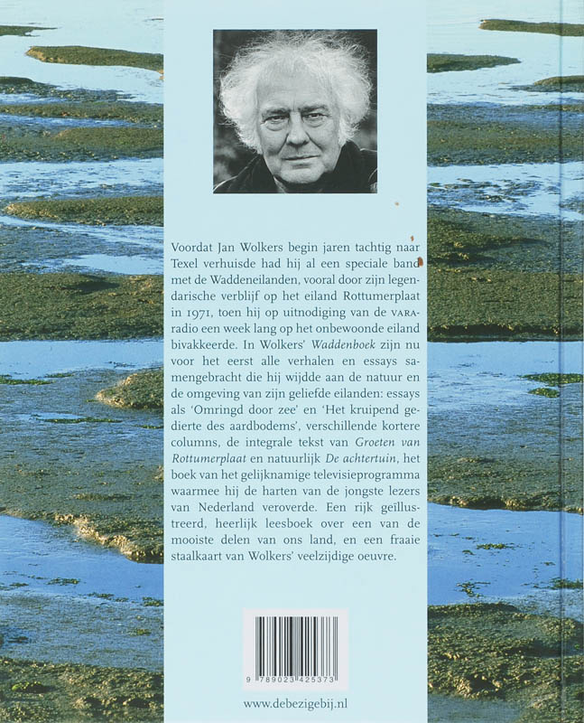 Achterkant van Het Waddenboek