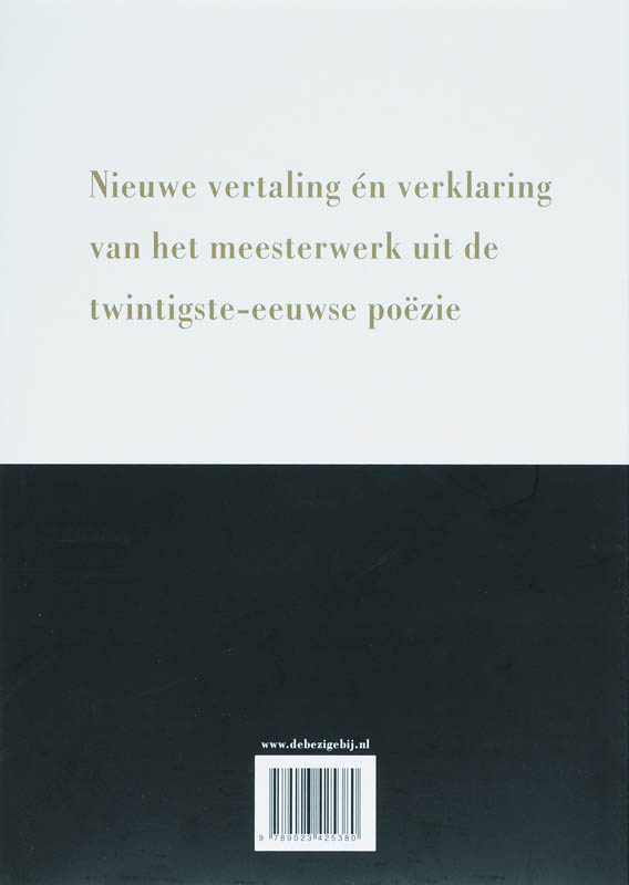 Achterkant van Het barre land