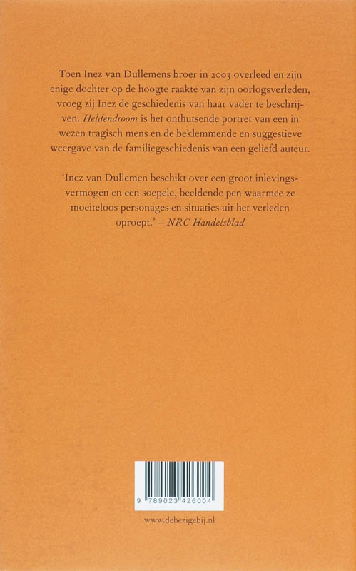 Achterkant van Heldendroom