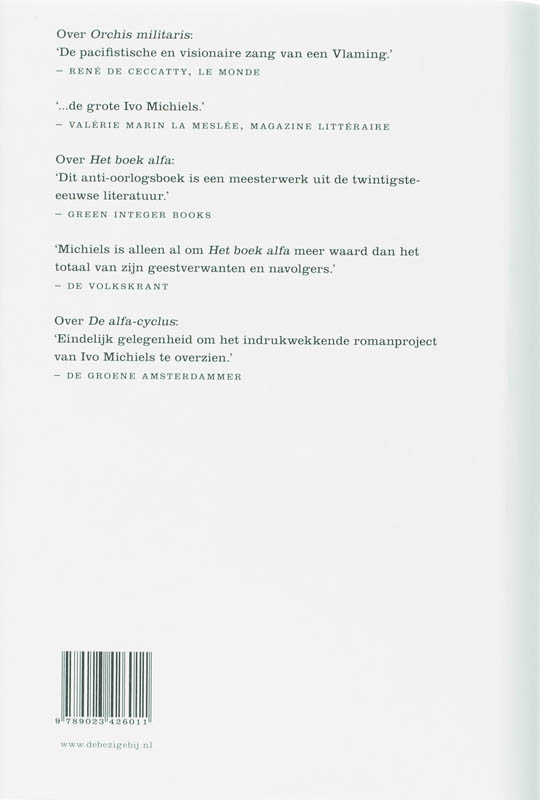 Achterkant van De Alfa-cyclus