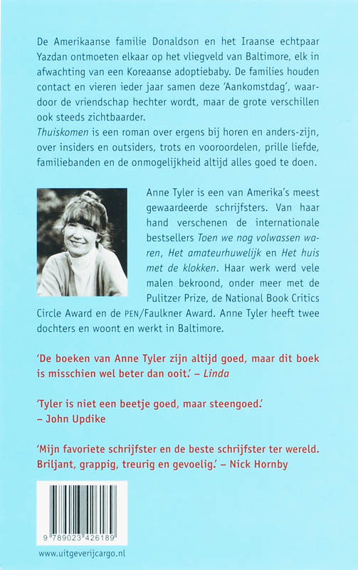 Achterkant van Thuiskomen