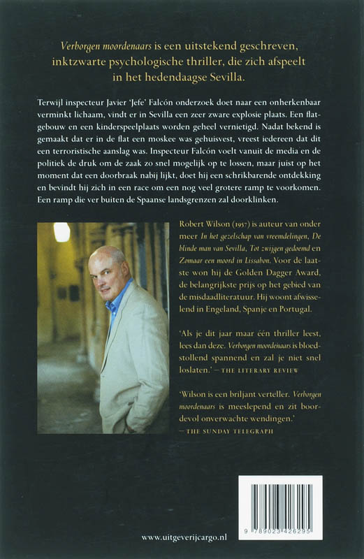 Achterkant van Verborgen moordenaars