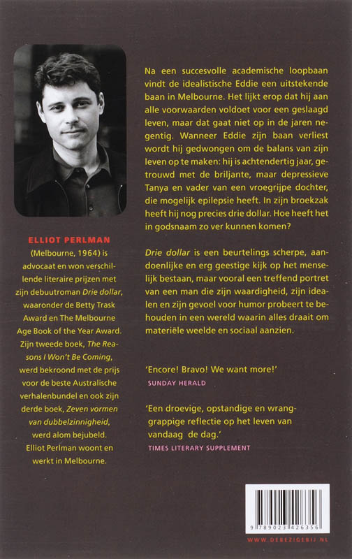 Achterkant van Drie dollar