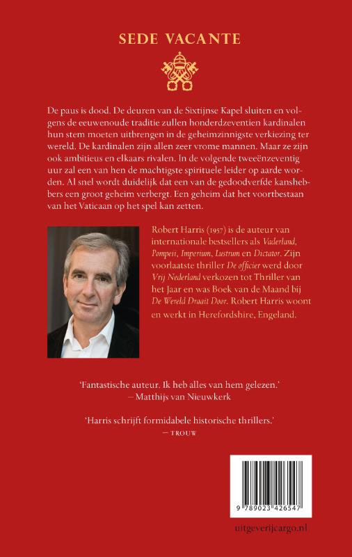 Achterkant van Conclaaf