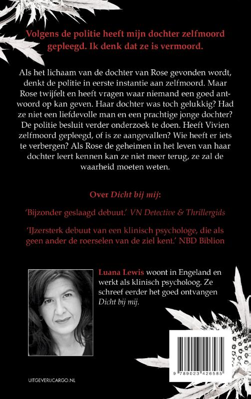 Achterkant van Vergeet me niet