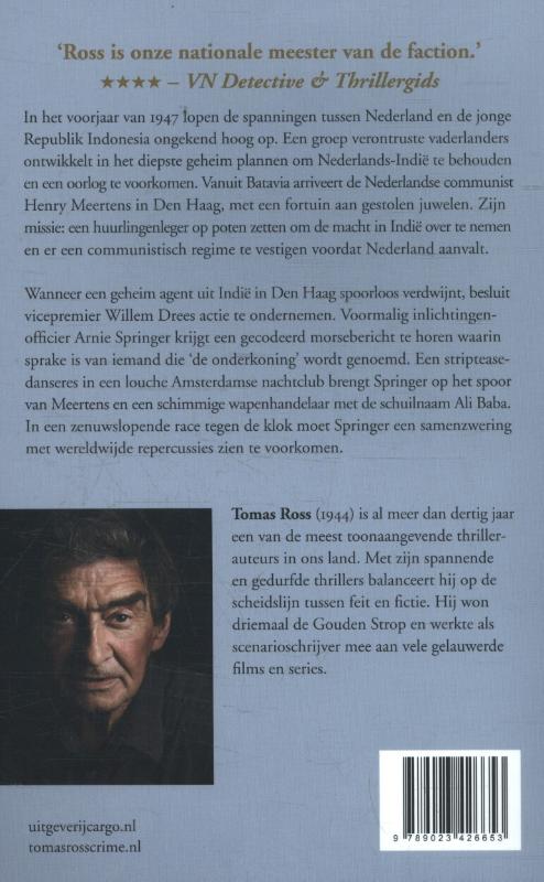 Achterkant van De onderkoning van Indië