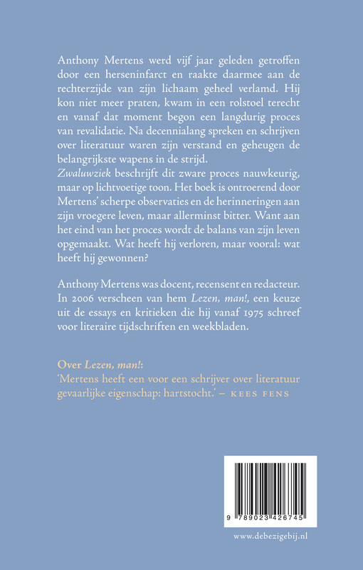 Achterkant van Zwaluwziek