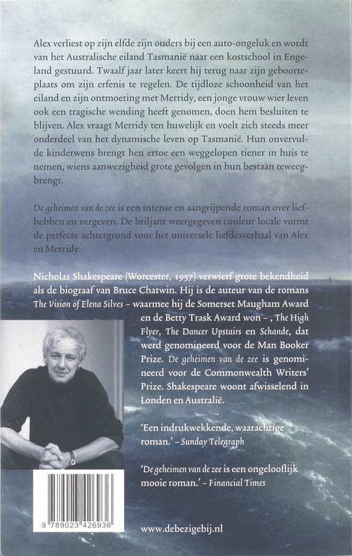 Achterkant van De geheimen van de zee
