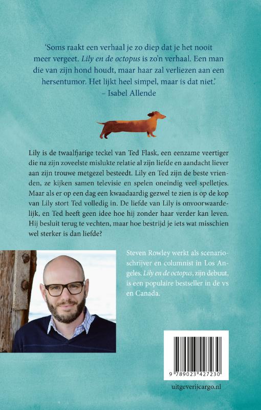 Achterkant van Lily en de octopus