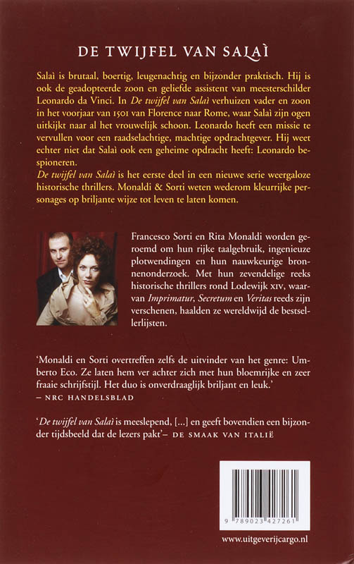 Achterkant van De twijfel van Salai