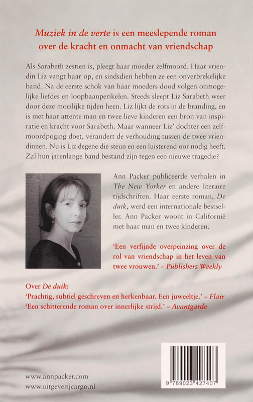 Achterkant van Muziek in de verte