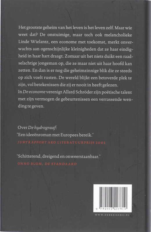 Achterkant van De econome