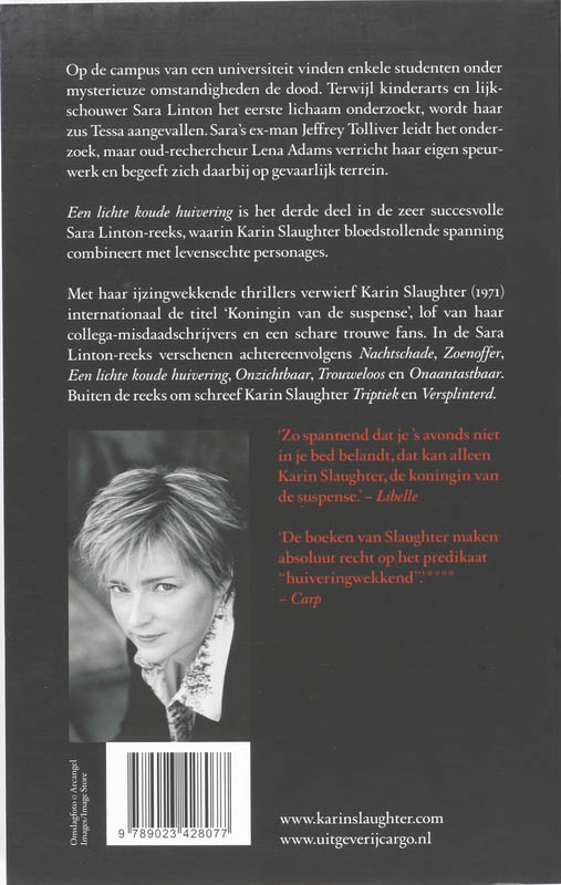 Achterkant van Een lichte koude huivering