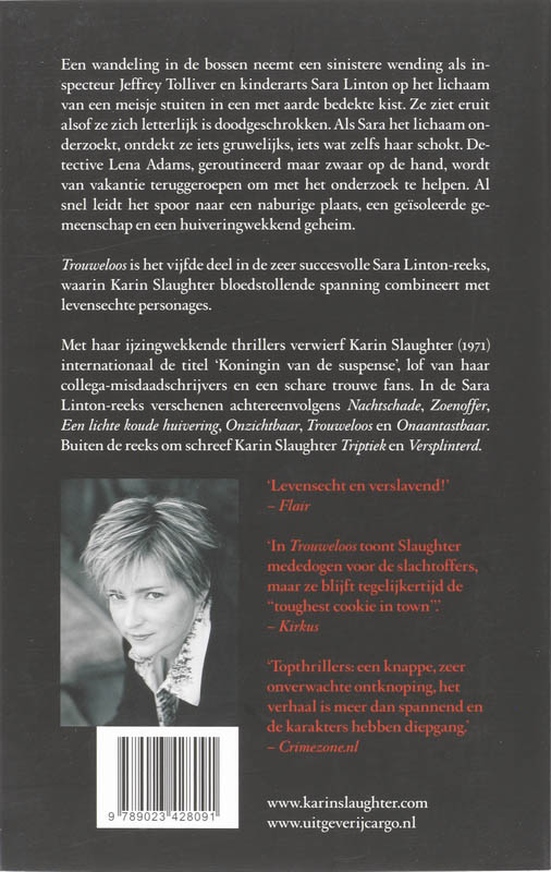 Achterkant van Trouweloos