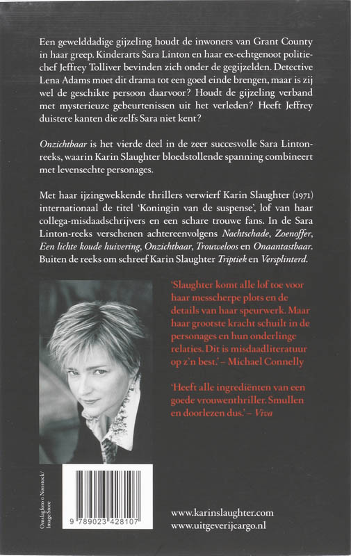 Achterkant van Onzichtbaar