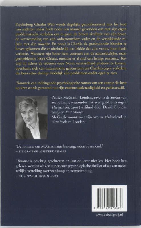 Achterkant van Trauma